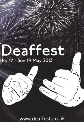 Deaffest 2013 Flyer #1