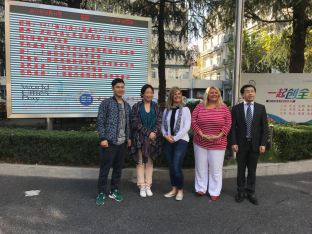 Tuesday at xuhui university where Sam works