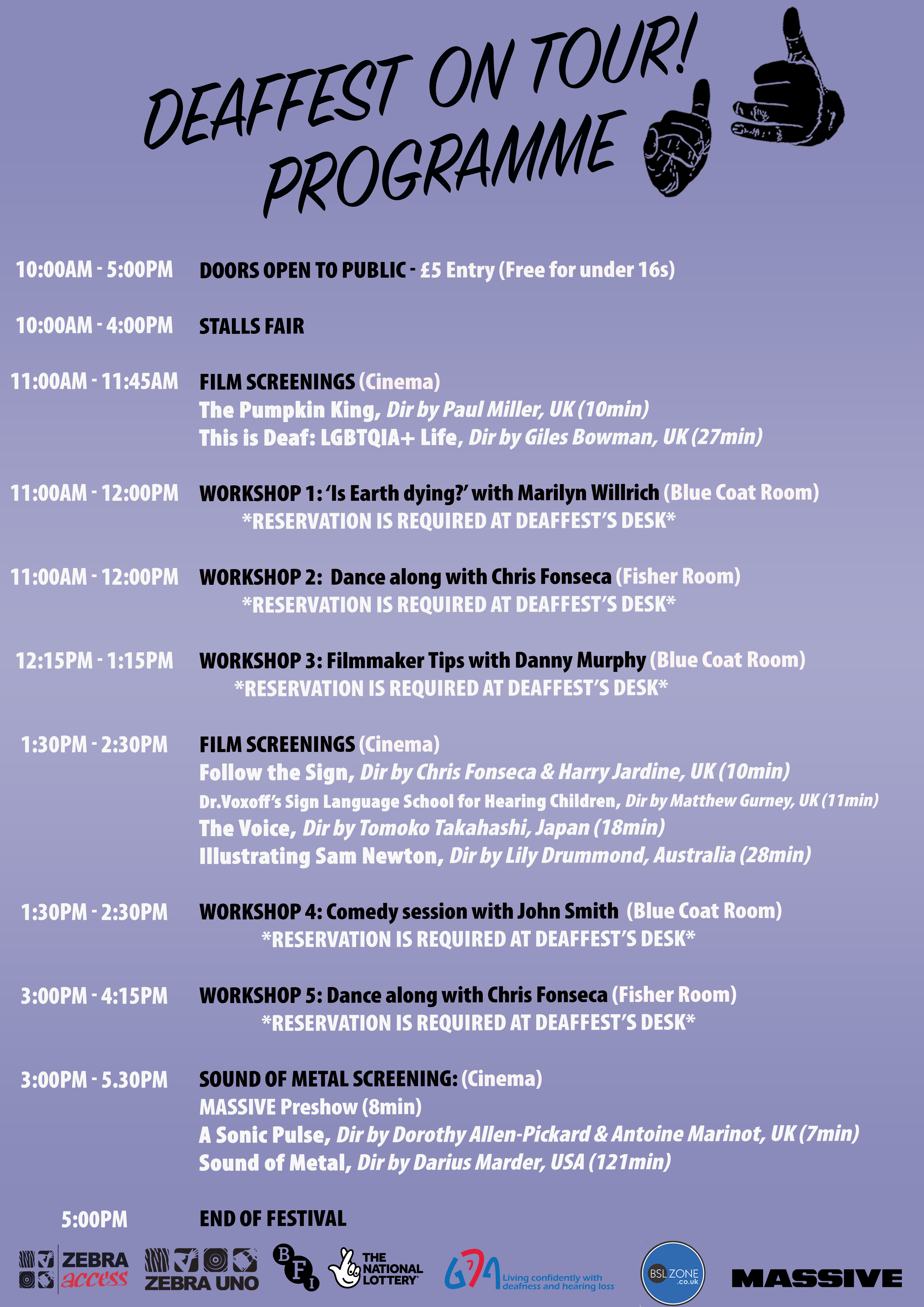 Glousecter - Event programmer