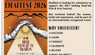Volunteer at Deaffest&nbsp;2026